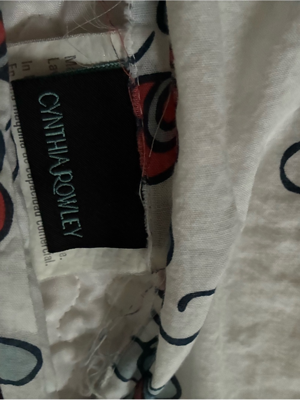 Cynthia Rowley Floral Peacock Full Size Quilt Set 3pc Reversible Cotton - Picture 7 of 10